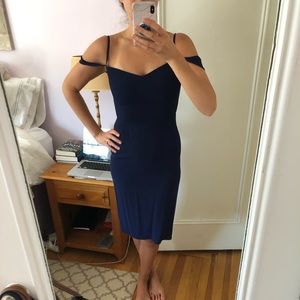 Stunning blue Reformation dress